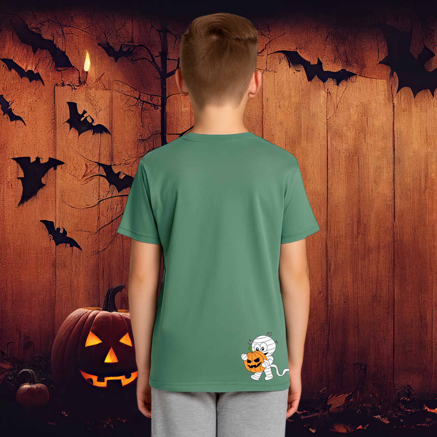 Halloween - 3 Spooky Designs - Boy's Tee