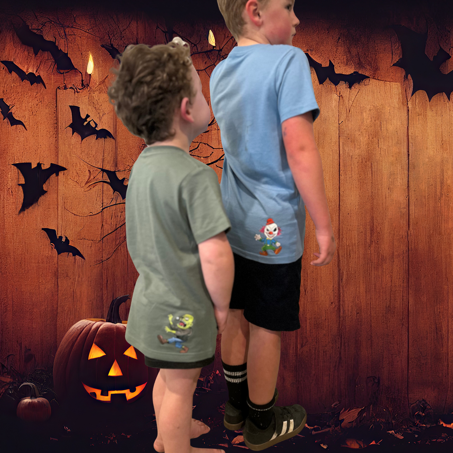Halloween - 3 Spooky Designs - Boy's Tee