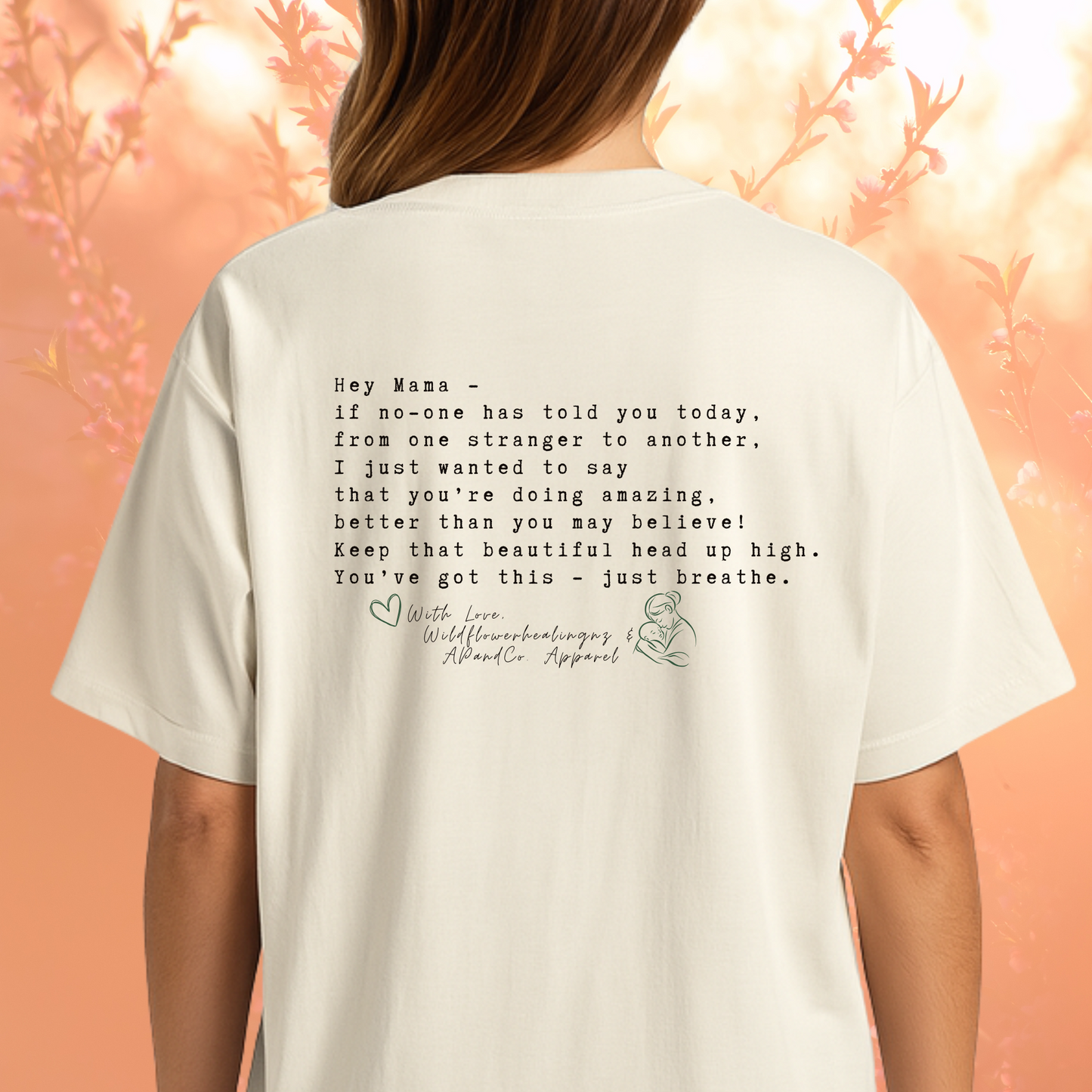 Hey Mama - Support Mental Health - Tee