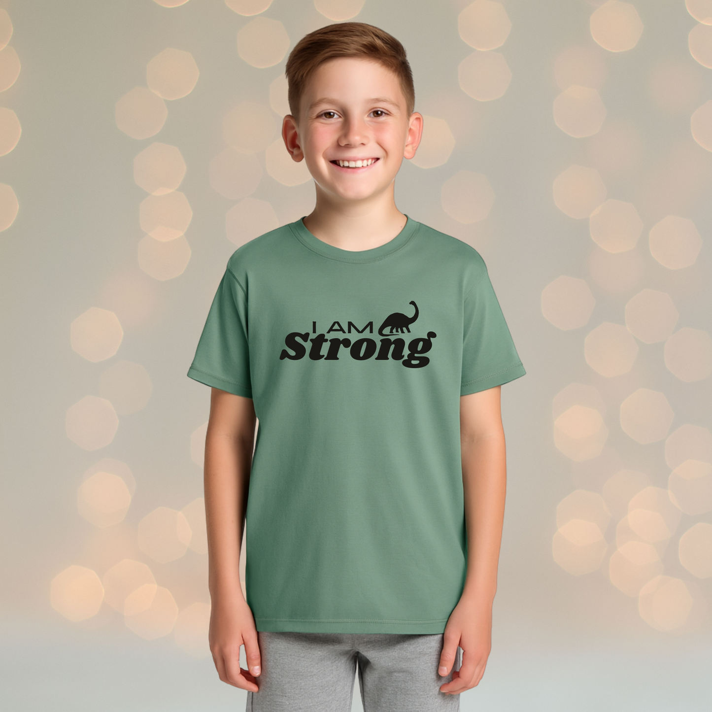 Boy's Tee - I Am Strong