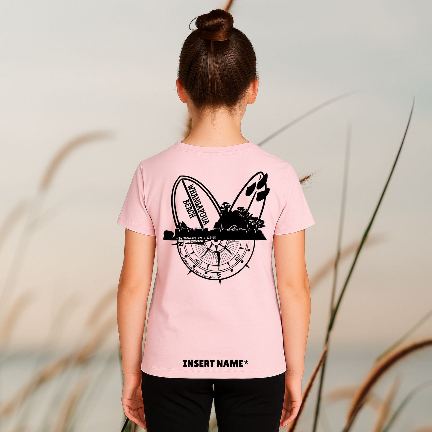 Whangapoua Beach - Girl's Tee