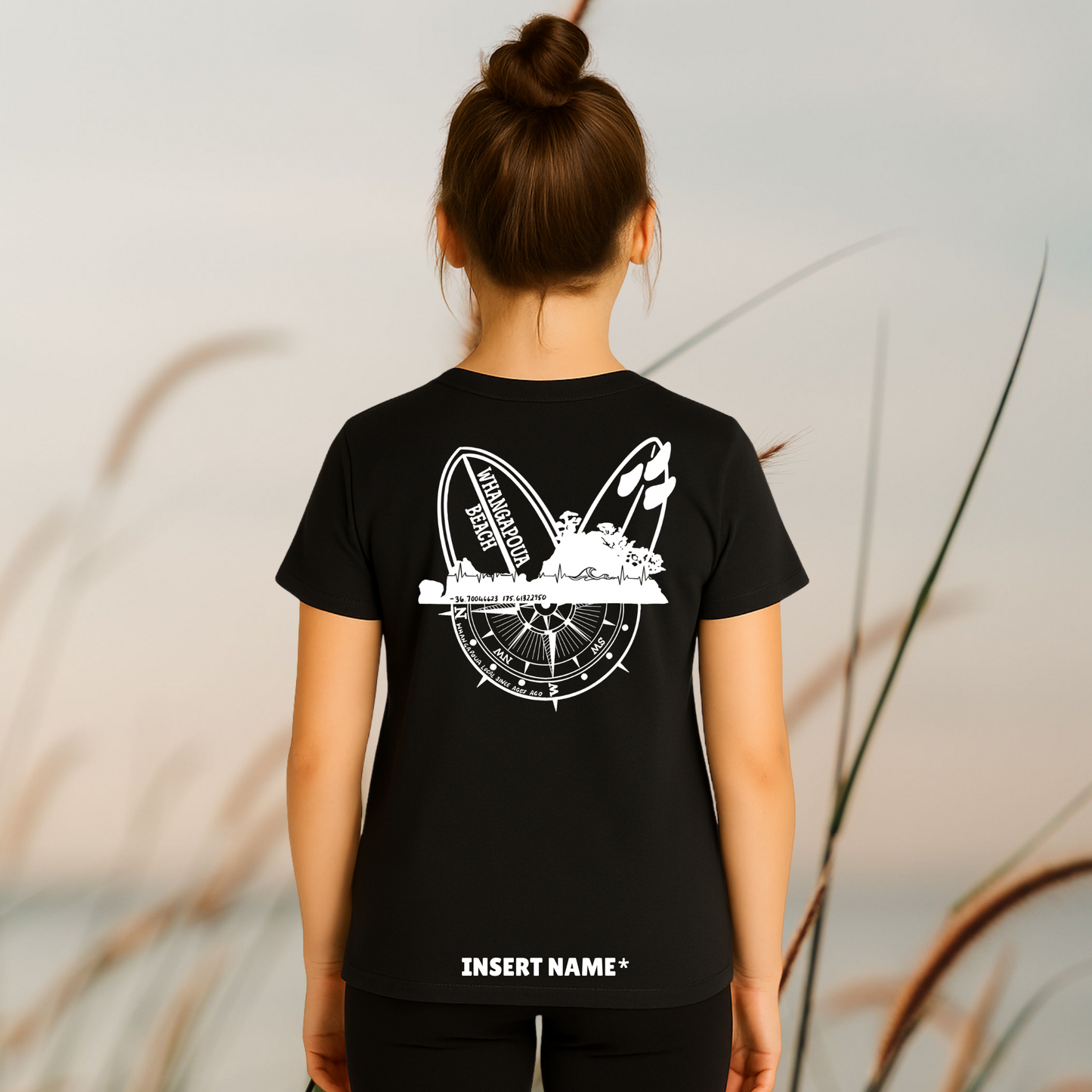 Whangapoua Beach - Girl's Tee