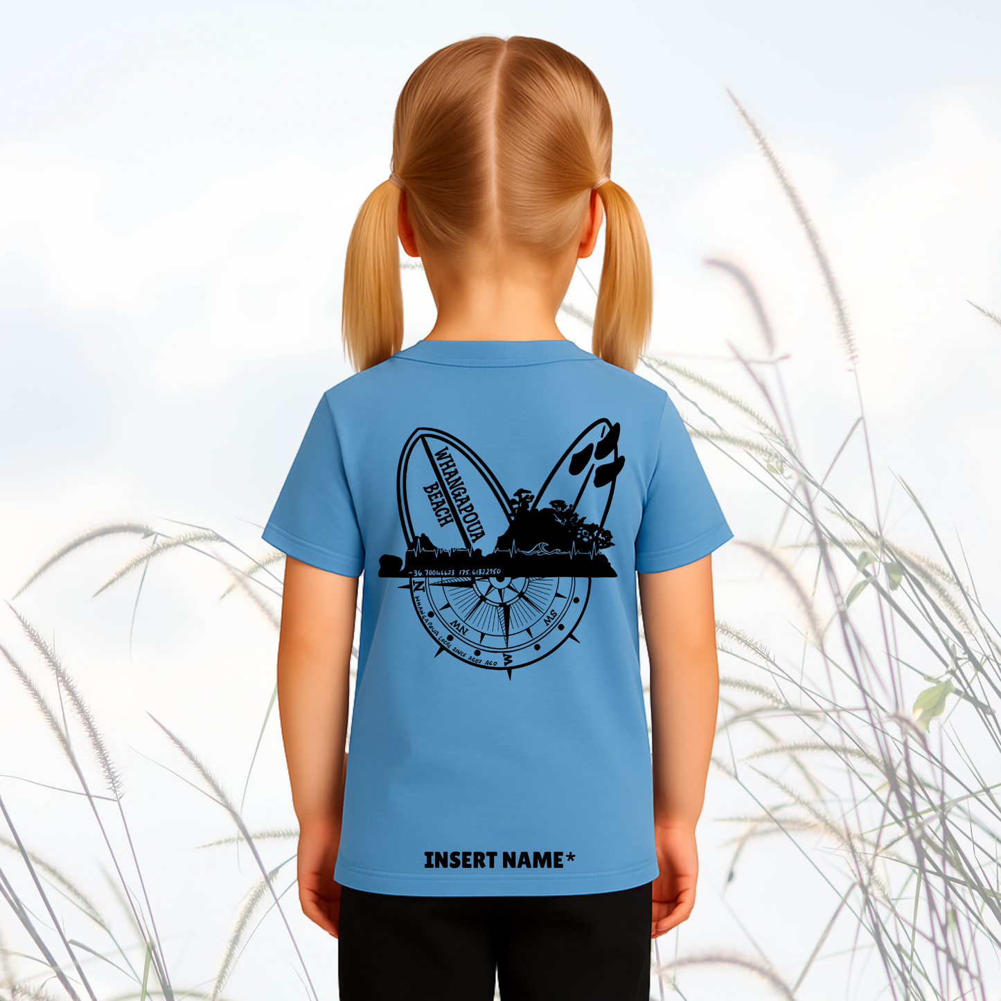 Whangapoua Beach - Girl's Tee