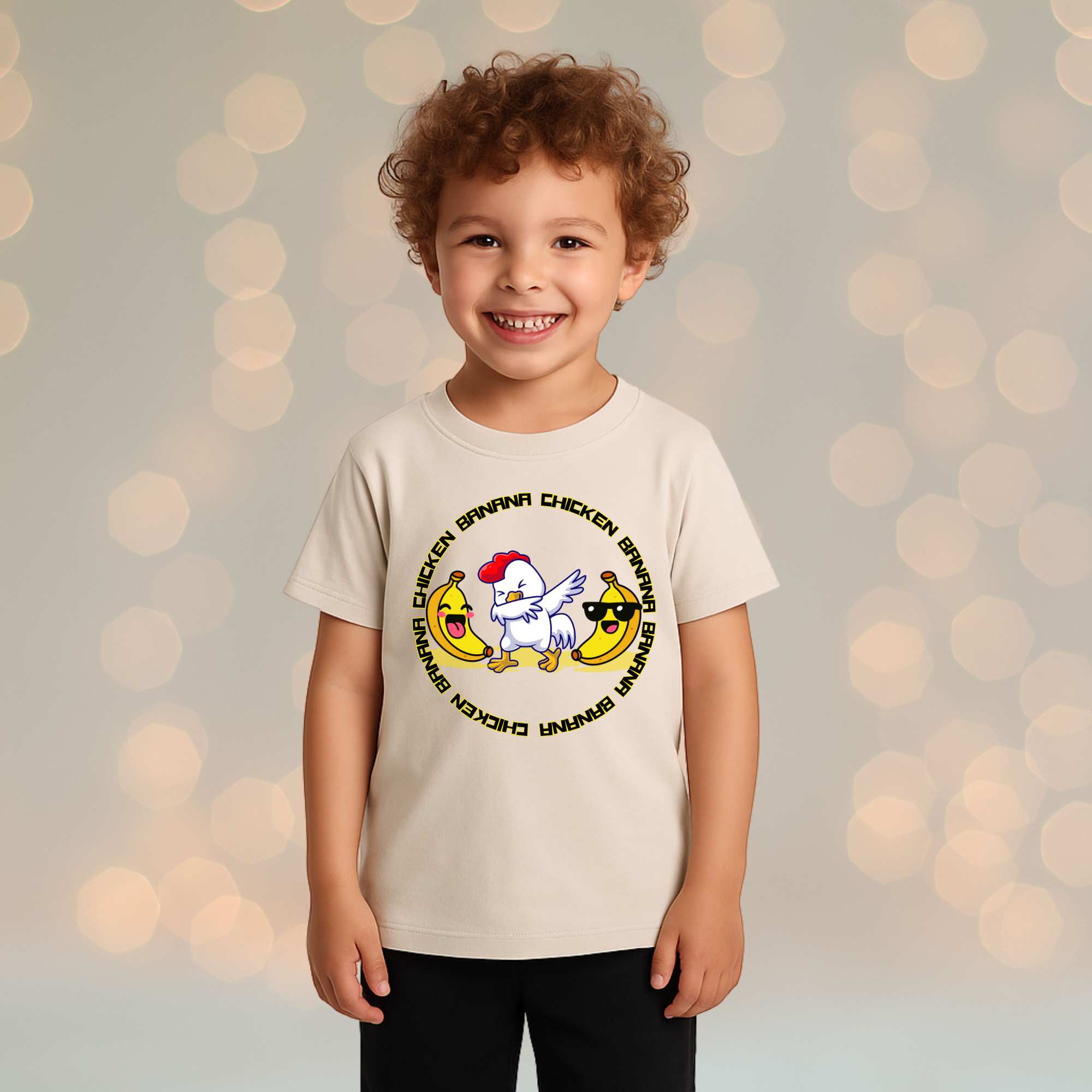 Chicken Banana - 3 Fun Designs - Boy's Tee