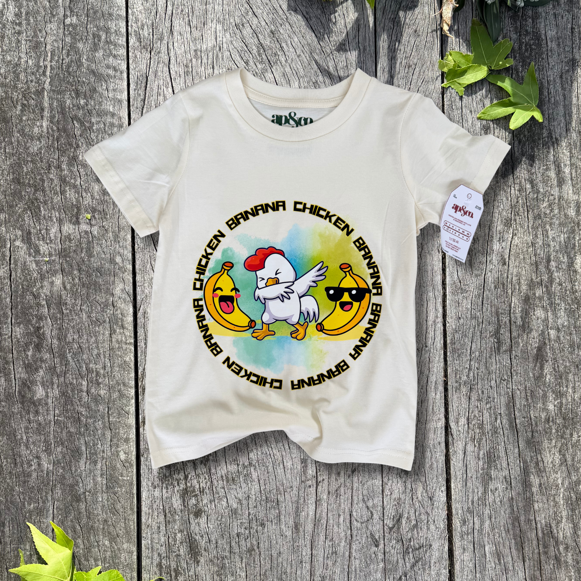 Chicken Banana | Circular Design - Kids Fits