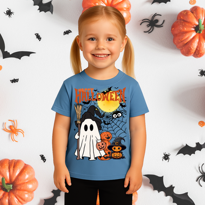 Halloween - 2 Spooky Designs - Girl's Tee