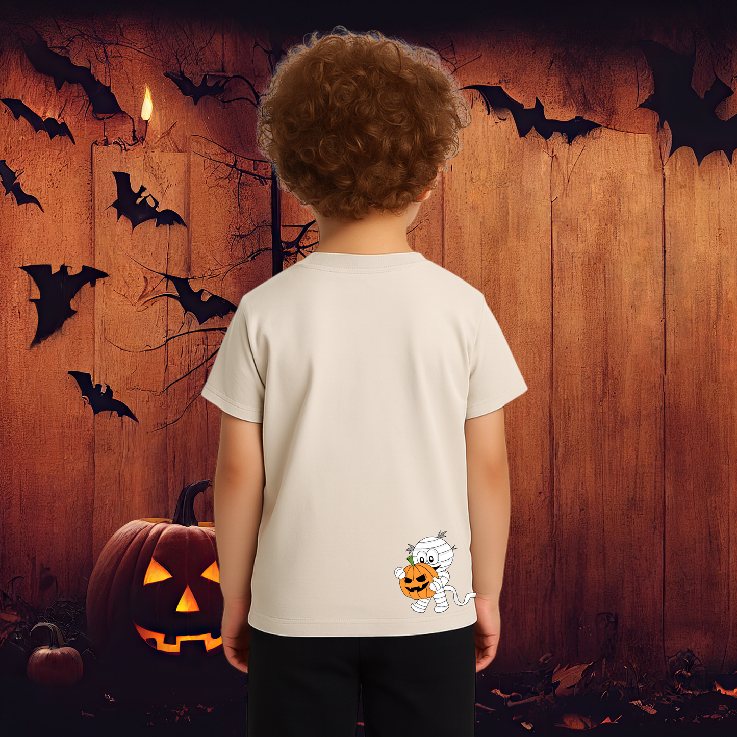 Halloween - 3 Spooky Designs - Boy's Tee