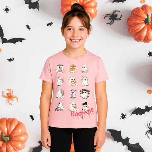 Halloween - 2 Spooky Designs - Girl's Tee