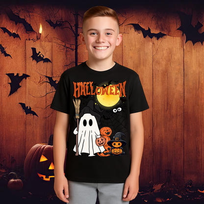 Halloween - 3 Spooky Designs - Boy's Tee