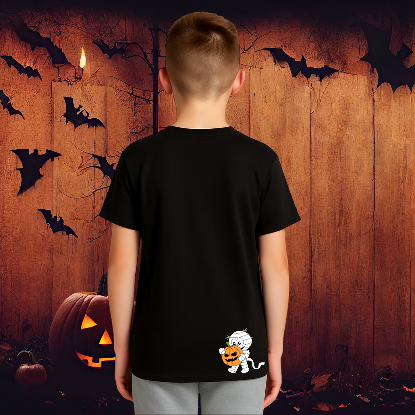 Halloween - 3 Spooky Designs - Boy's Tee