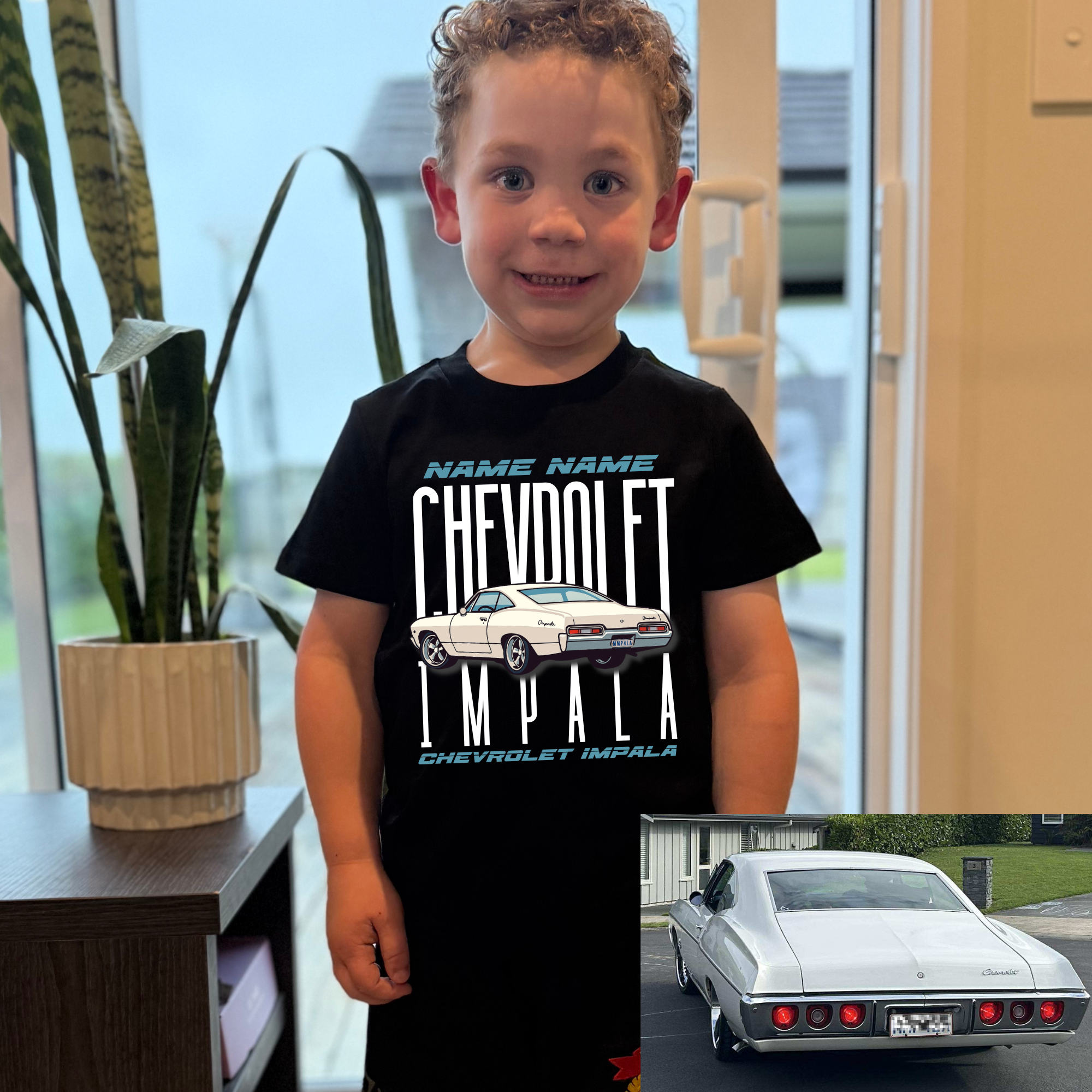 Custom Car Design | Petrol Head | Personalised - Kids Fits