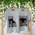 Vintage/EST. Throwback Baby Photo Design | Personalised - Adults Fits