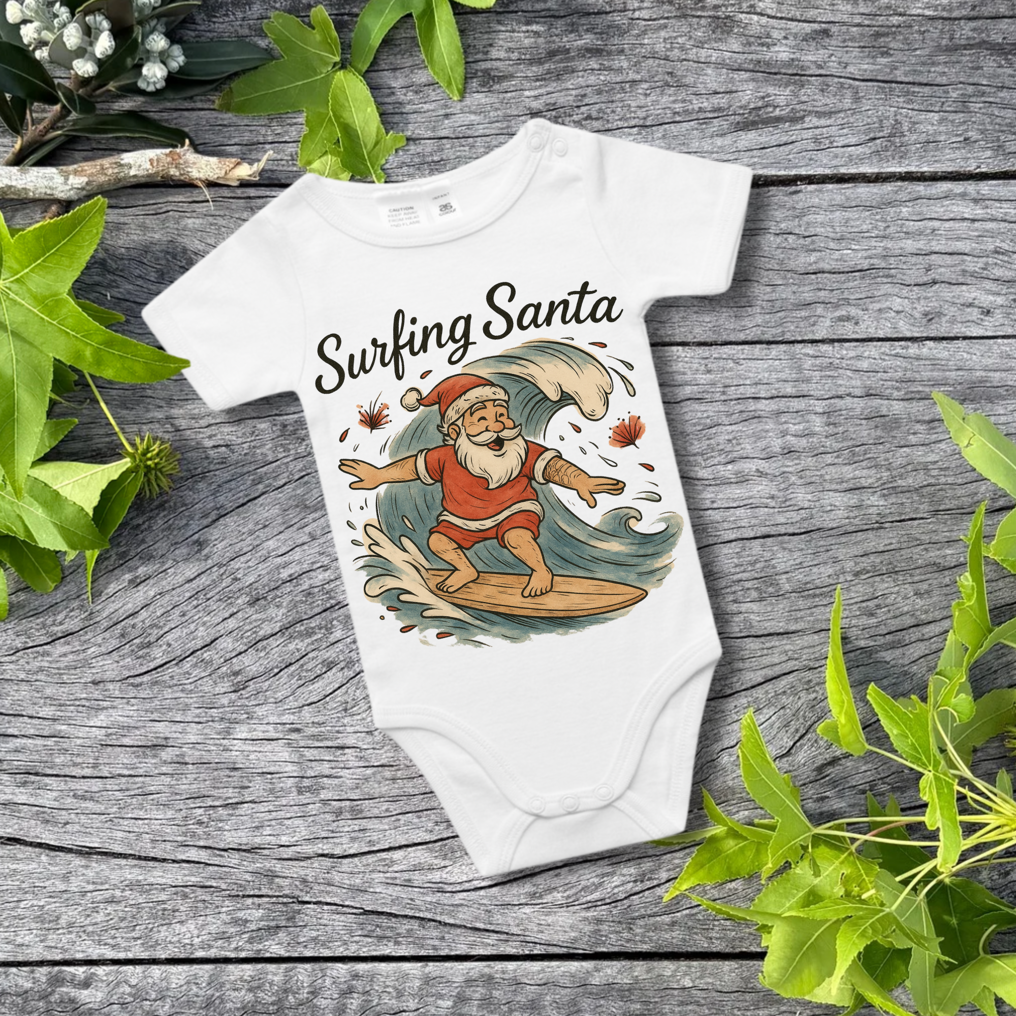 Surfing Santa - Infant