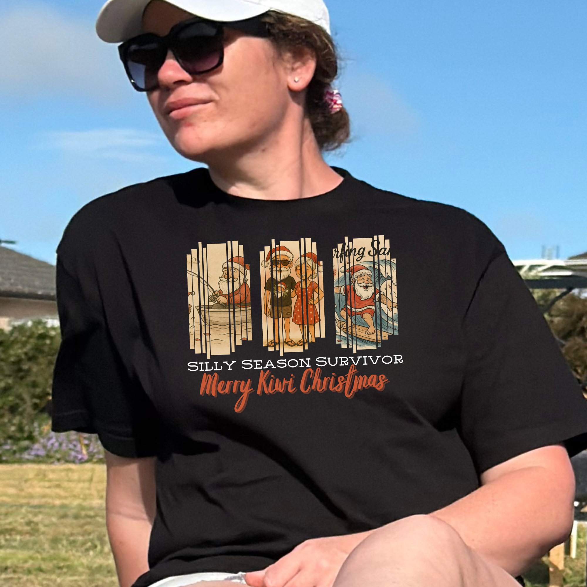 Silly Season Survivor | Merry Kiwi Christmas - Adults Fits