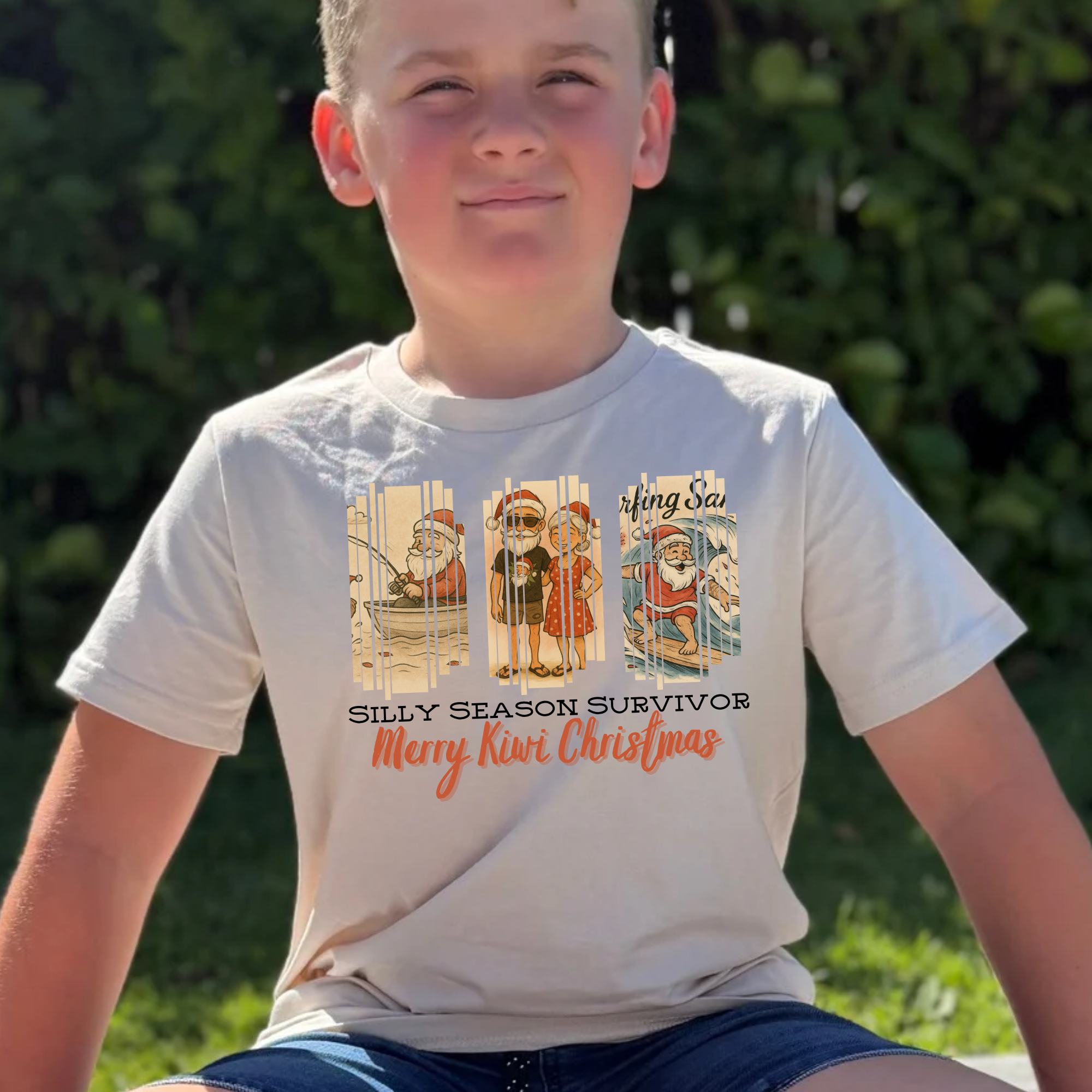 Silly Season Survivor | Merry Kiwi Christmas - Kids Fits