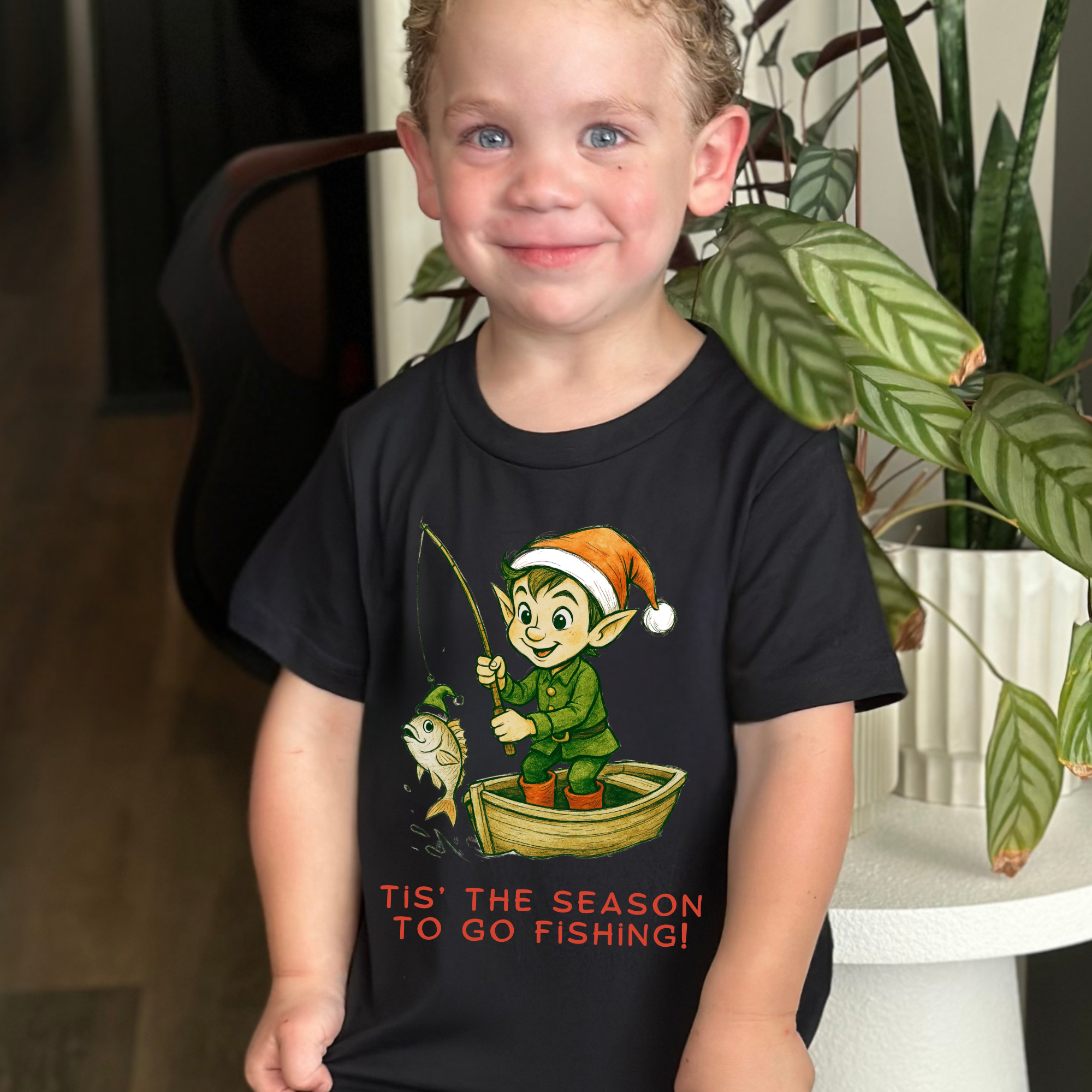 Tis the season to go fishing - Kids Fits