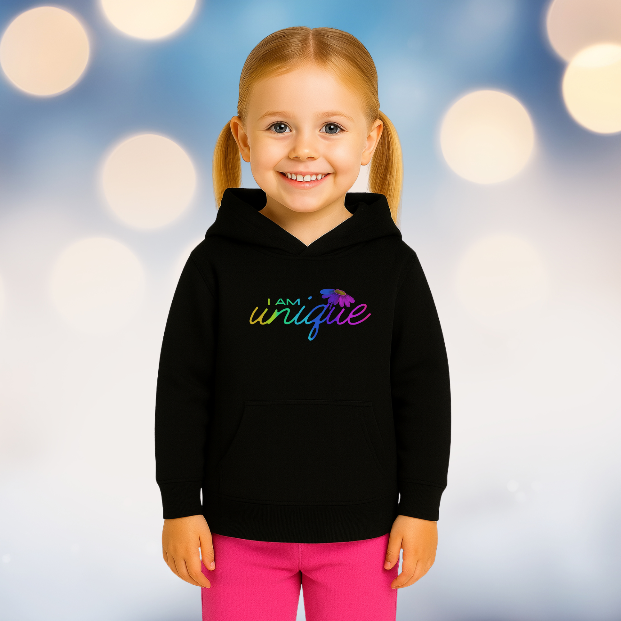 I Am Unique - Girl's Hood