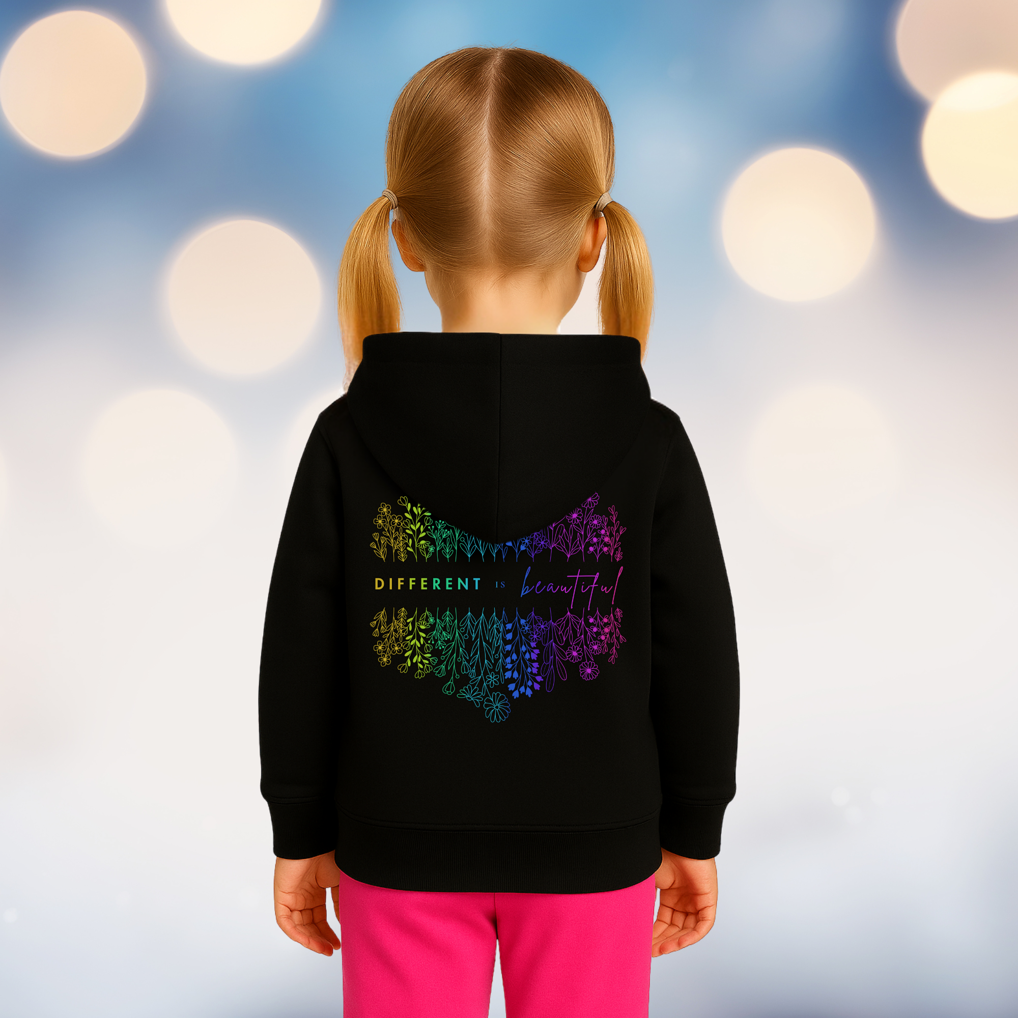I Am Unique - Girl's Hood