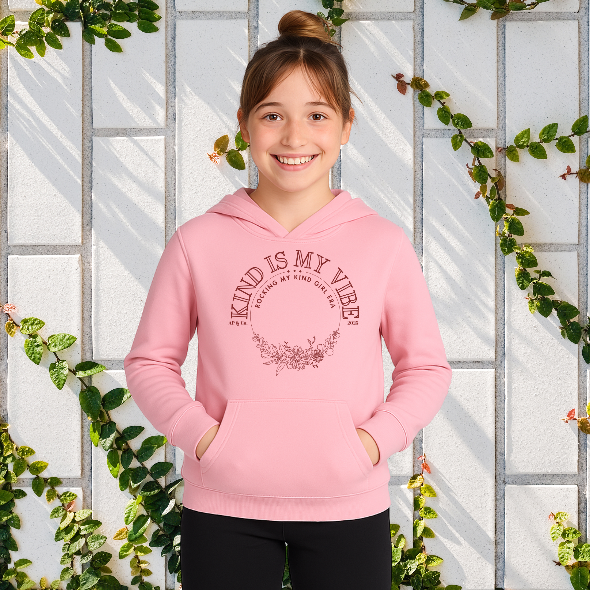Kind Is My Vibe - Girl's Hood