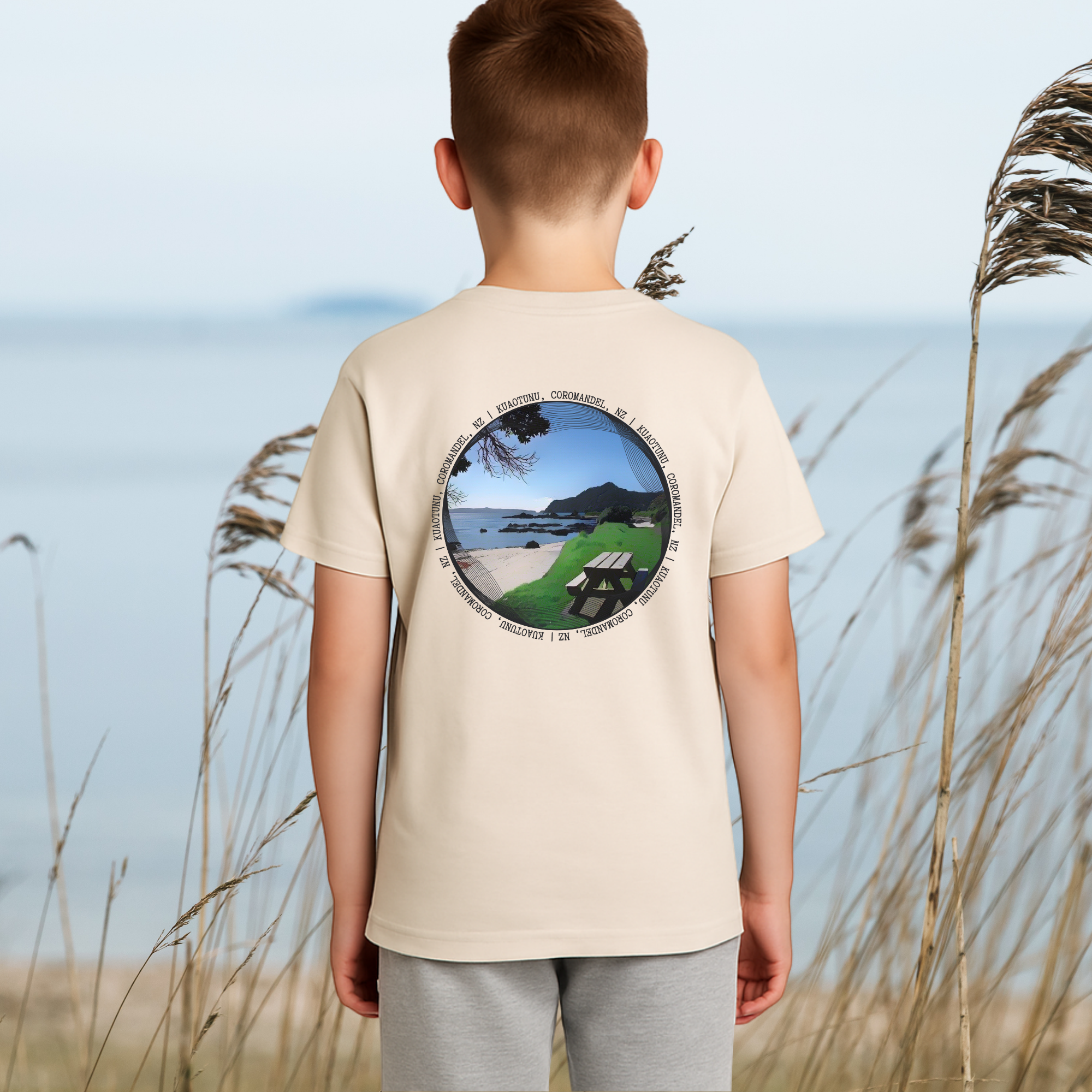 Kuaotunu, NZ - 3 Design Options - Boy's Tee