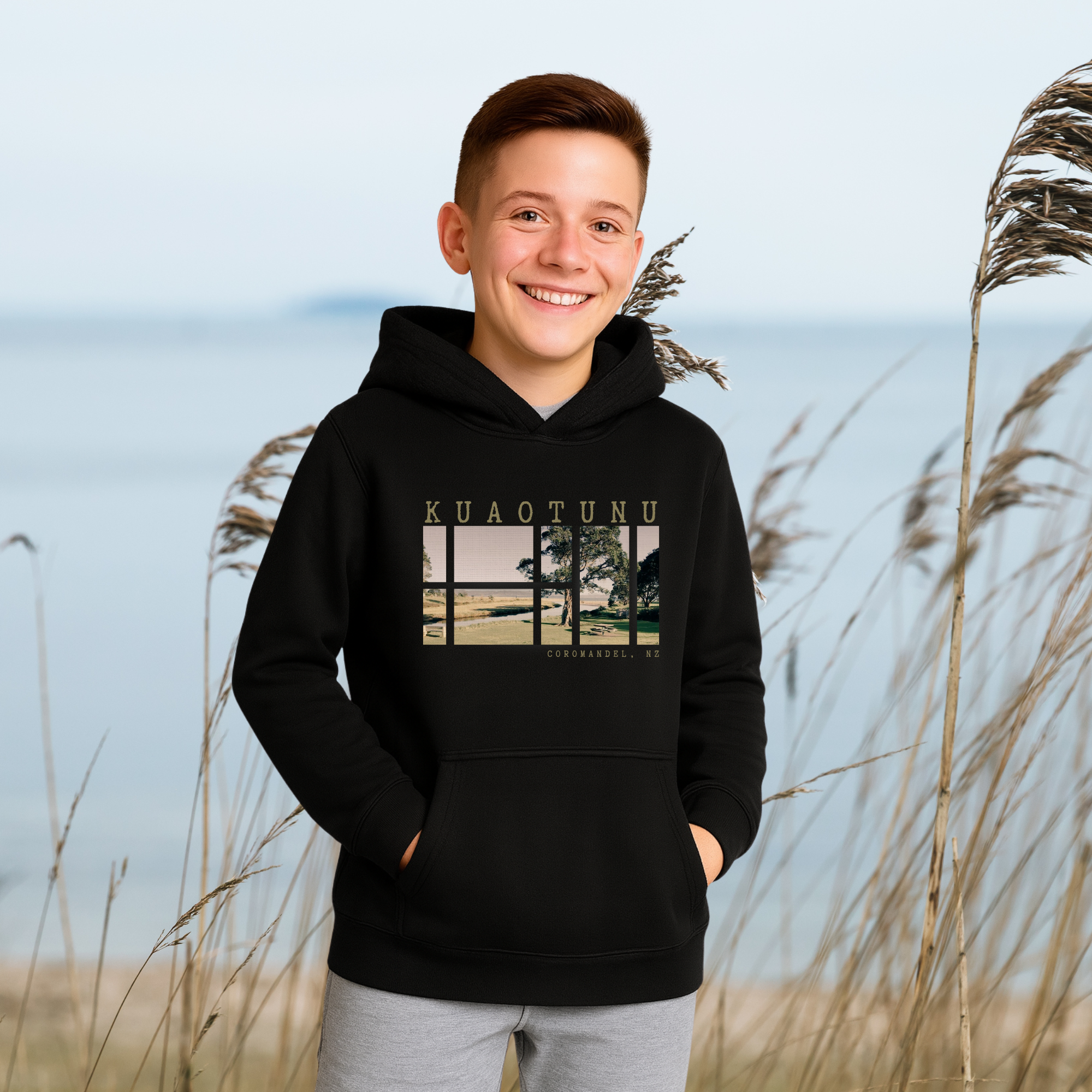 Kuaotunu, NZ - Boy's Hood