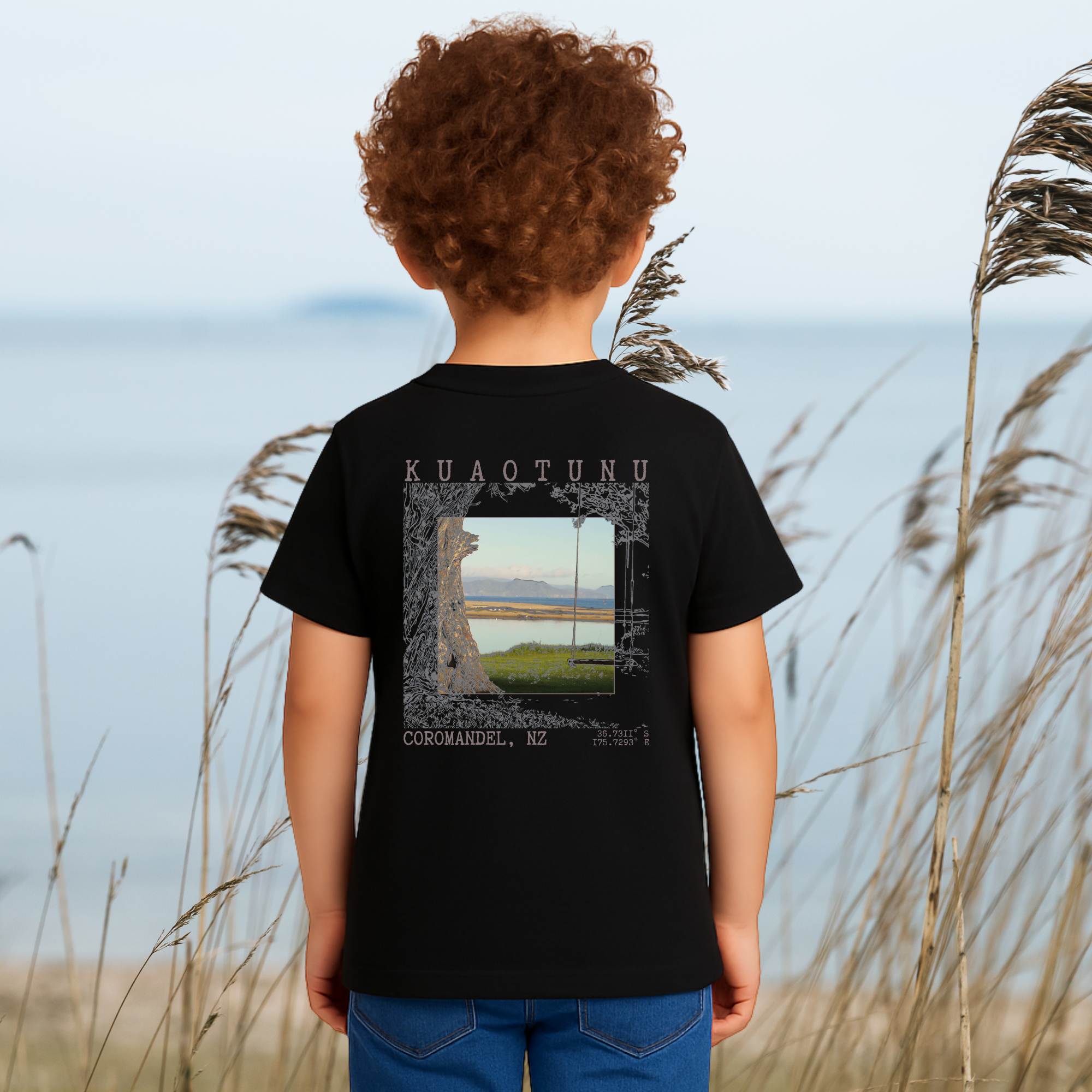 Kuaotunu, NZ - 3 Design Options - Boy's Tee