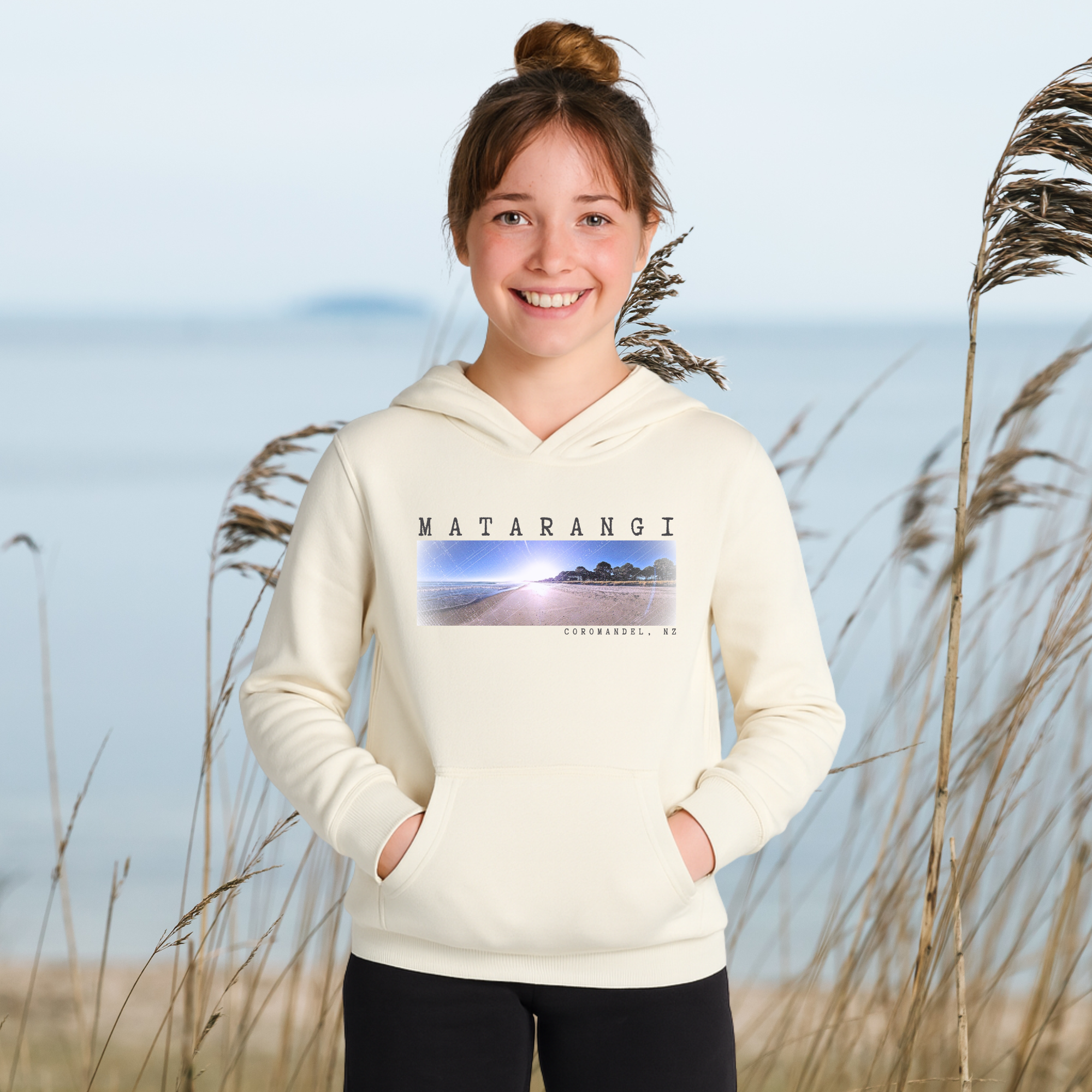 Matarangi, NZ - Girl's Hood, 2x Design Options