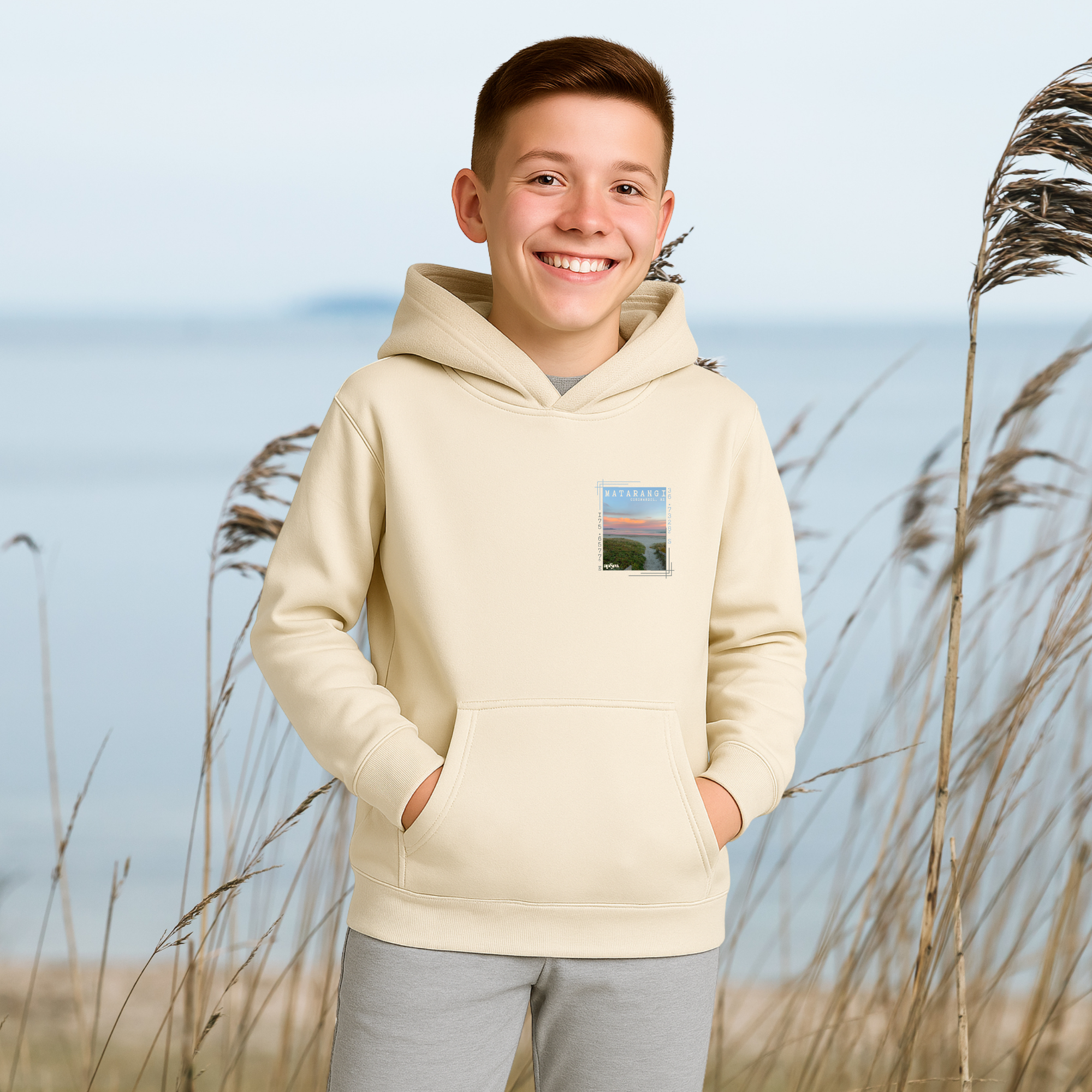 Matarangi, NZ - Boy's Hood, 4x Design Options