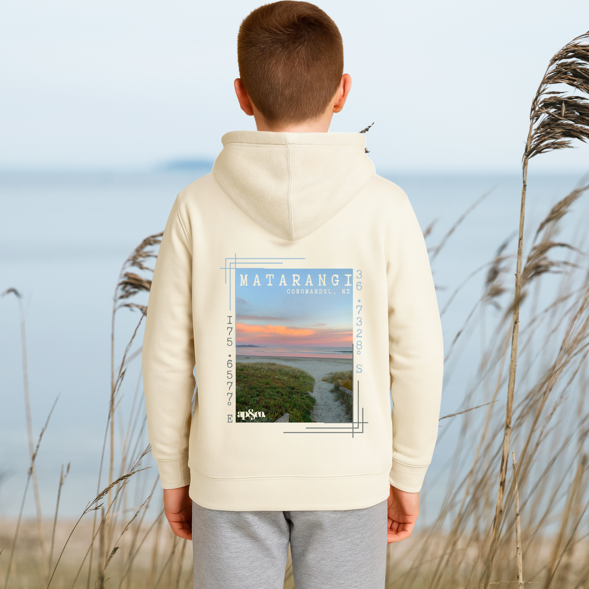 Matarangi, NZ - Boy's Hood, 4x Design Options