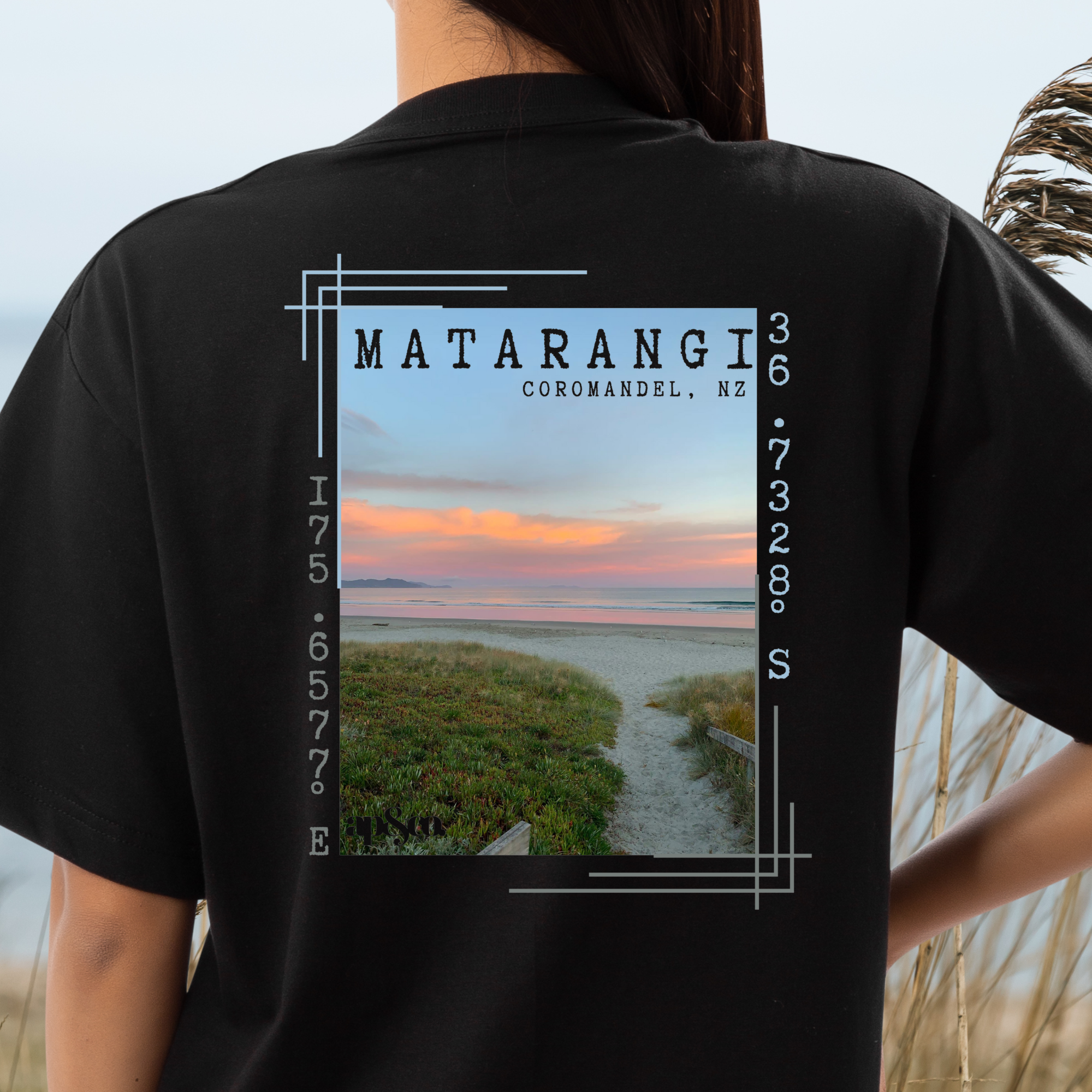 Matarangi, NZ - Tee 4x Design Options