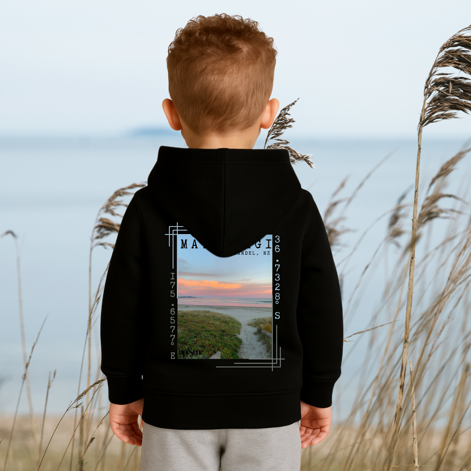 Matarangi, NZ - Boy's Hood, 4x Design Options