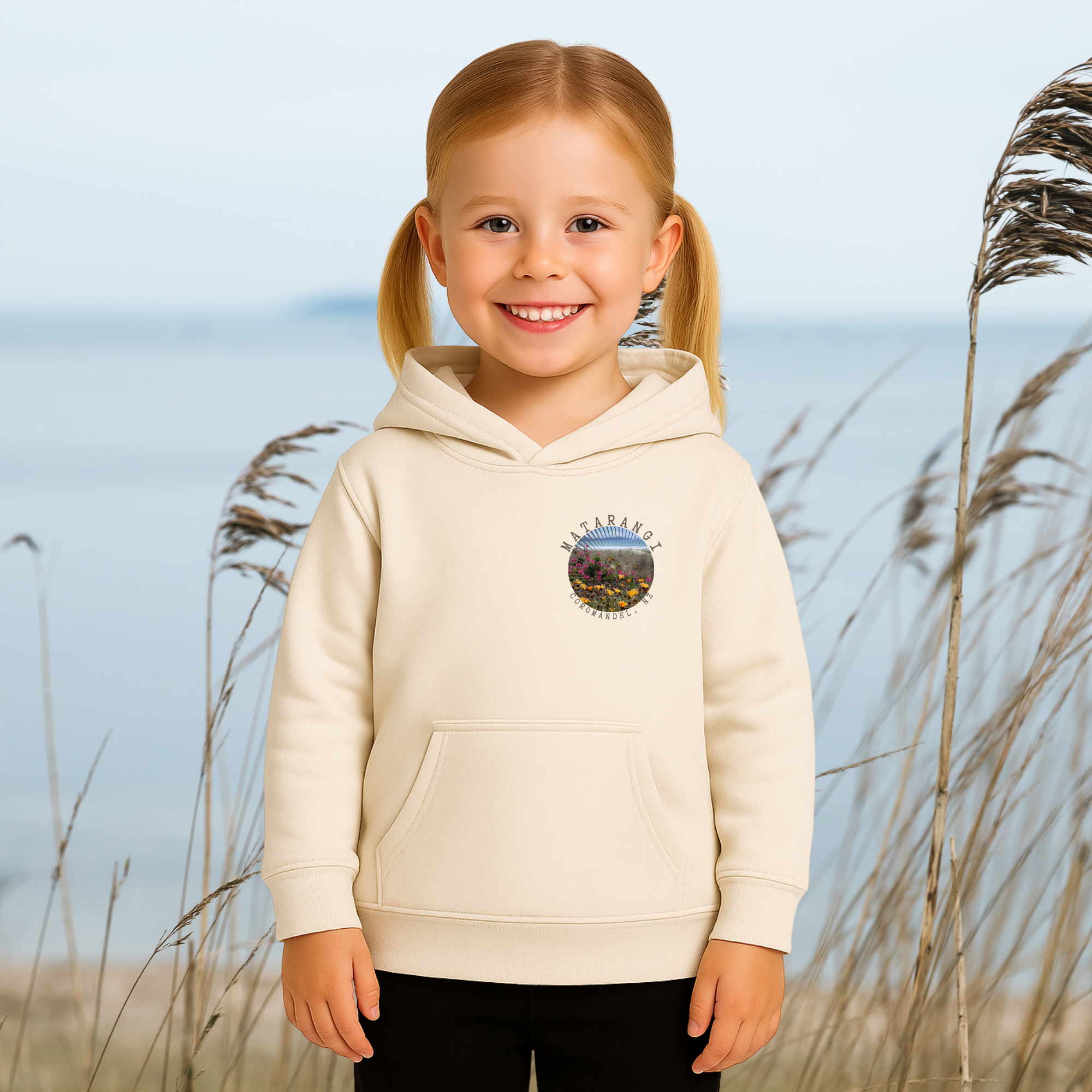 Matarangi, NZ - Girl's Hood, 2x Design Options
