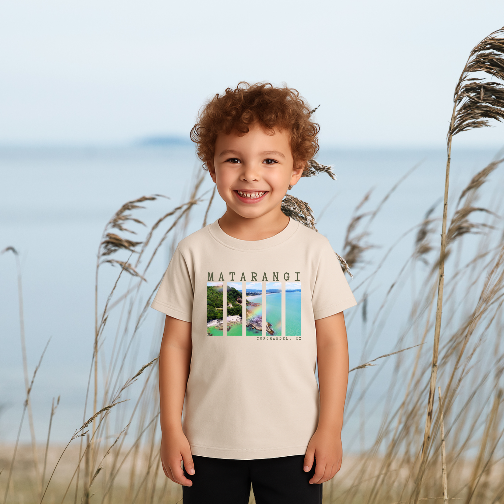 Matarangi, NZ - Boy's Tee, 2x Design Options
