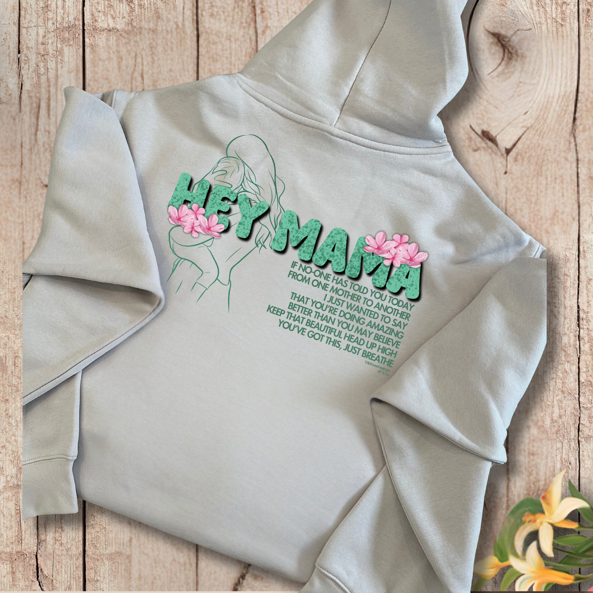 Maternal Mental Health | Donate $5 | Illustrated - Adults Fits