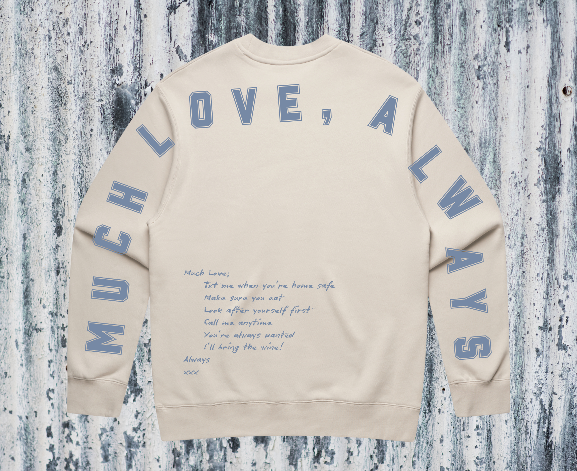 Much Love, Always - Crew