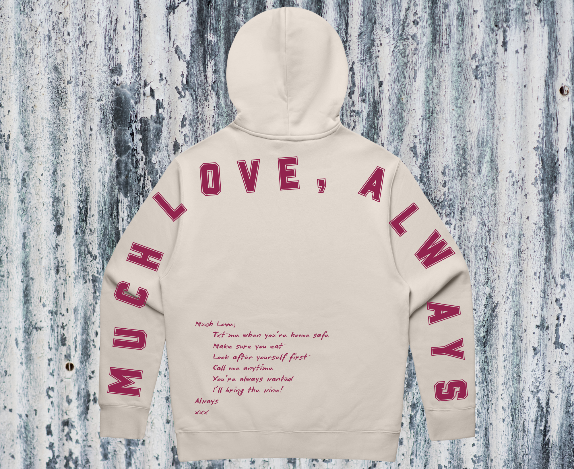Much Love, Always - Hood