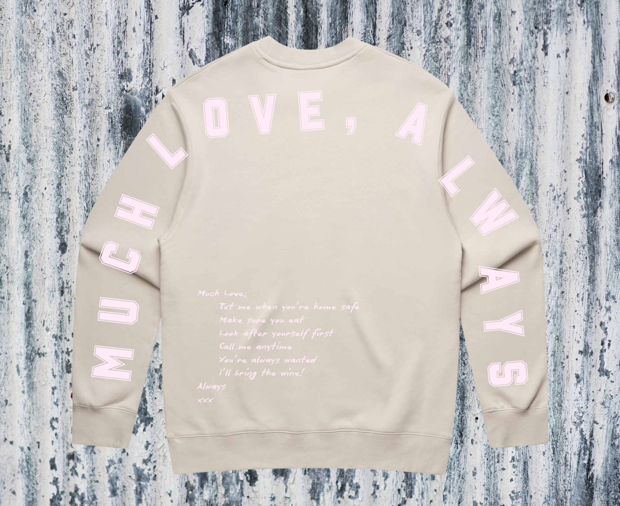Much Love, Always - Crew