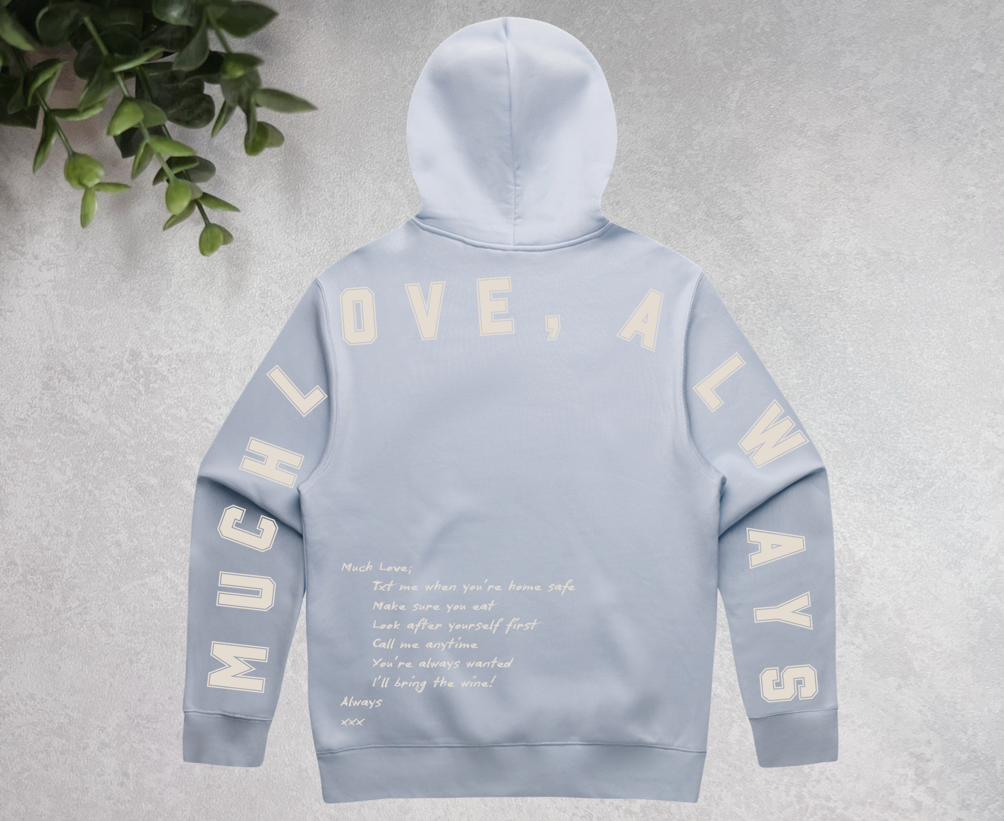 Much Love, Always - Hood