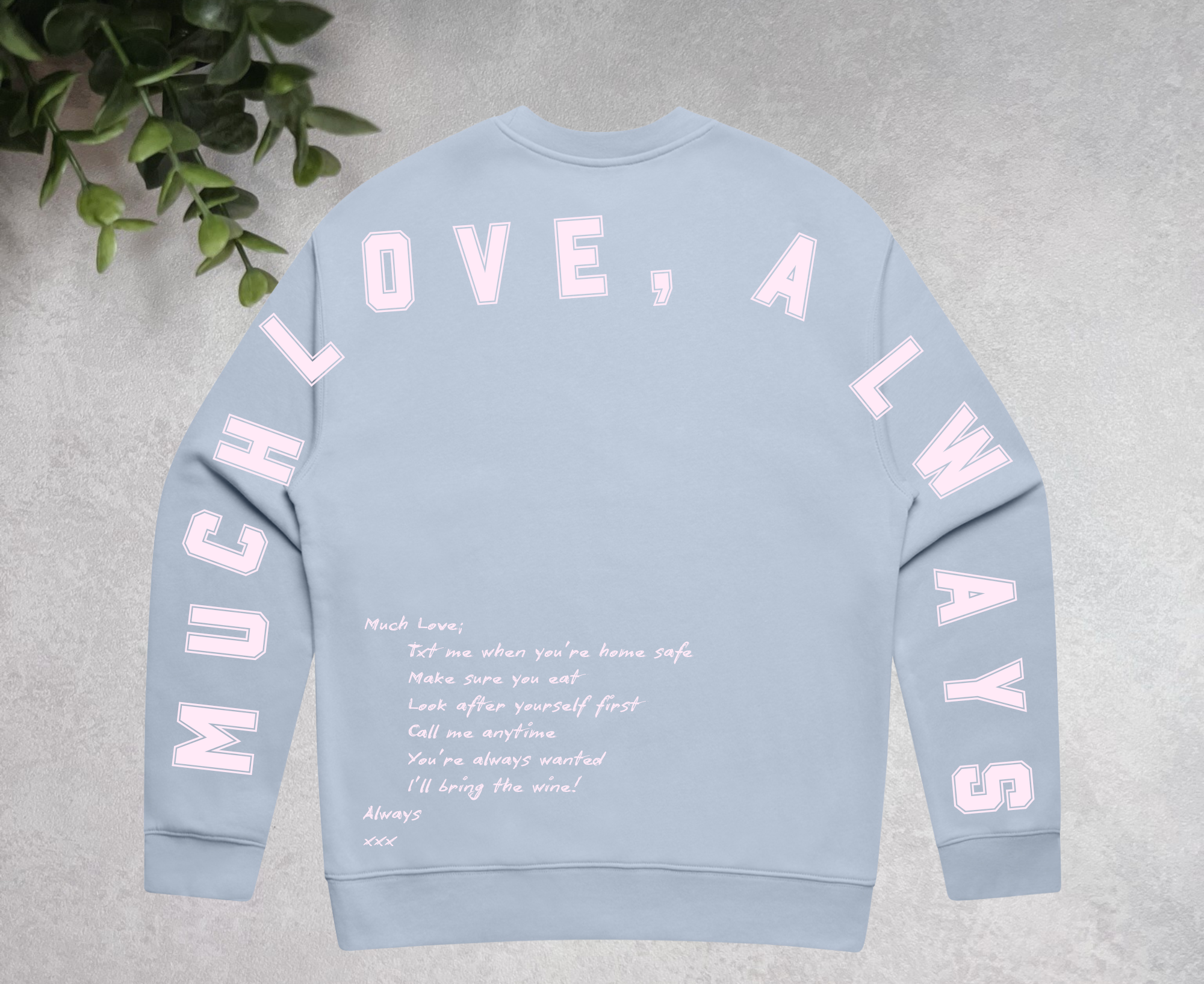 Much Love, Always - Crew