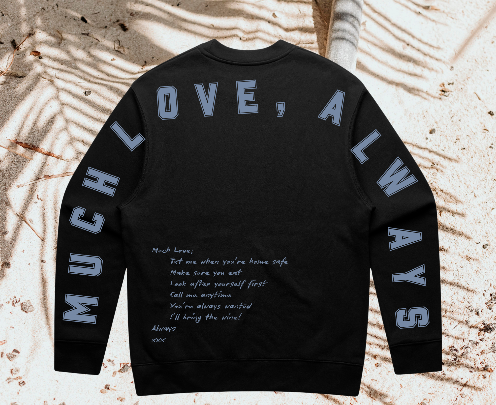 Much Love, Always - Crew