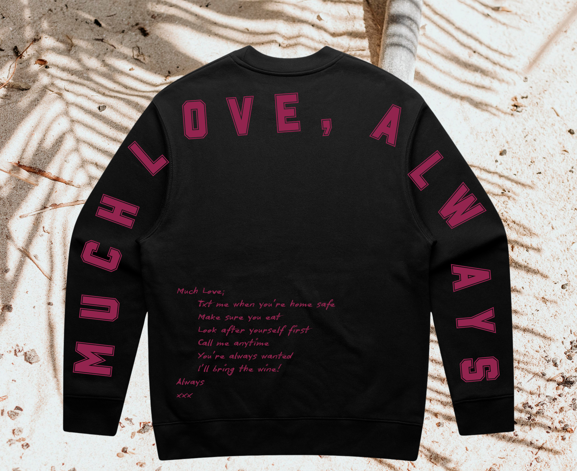 Much Love, Always - Crew