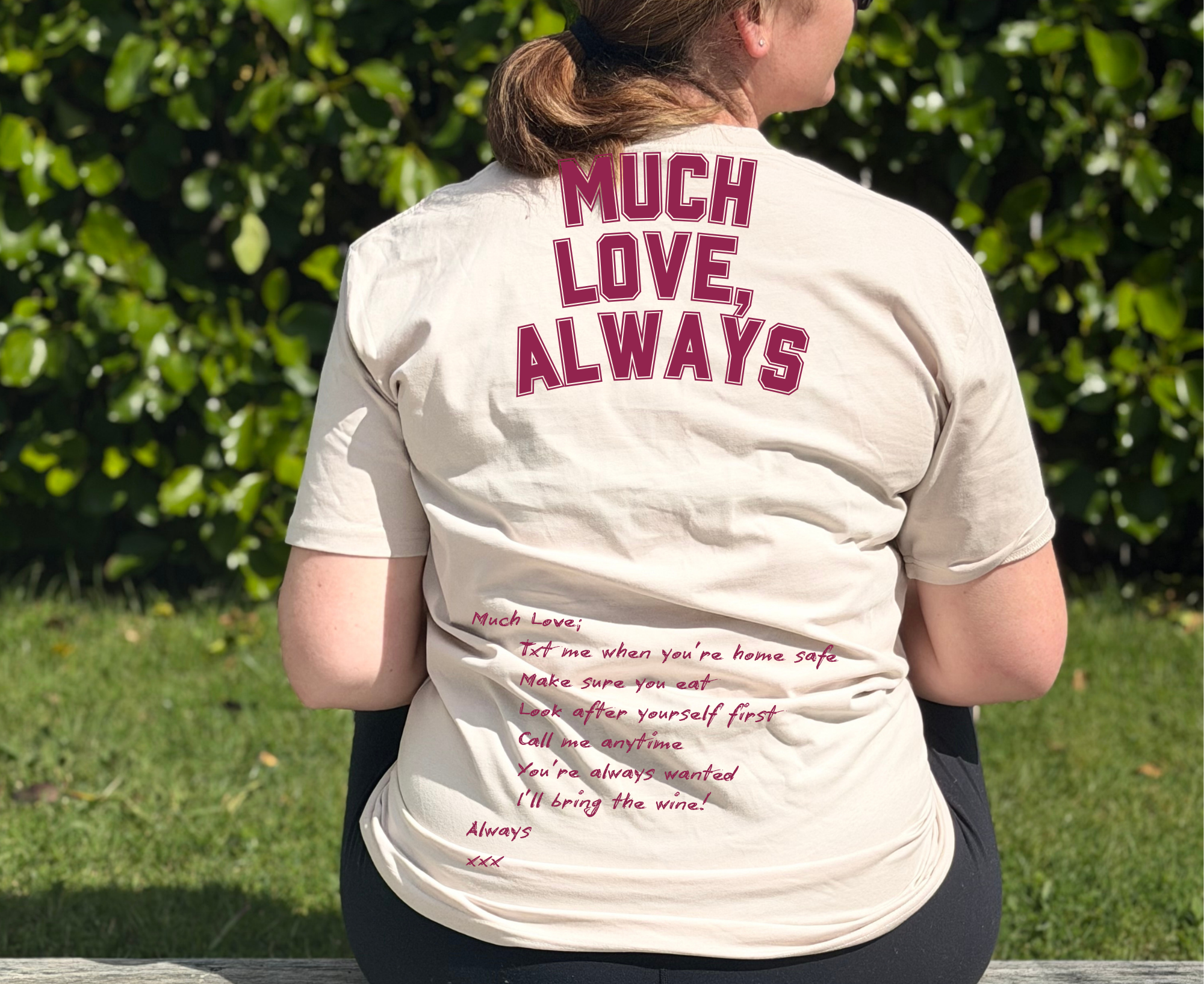 Much Love, Always - Adults Fits