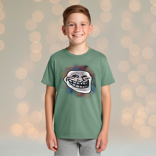 Boy's Tee - Troll Face