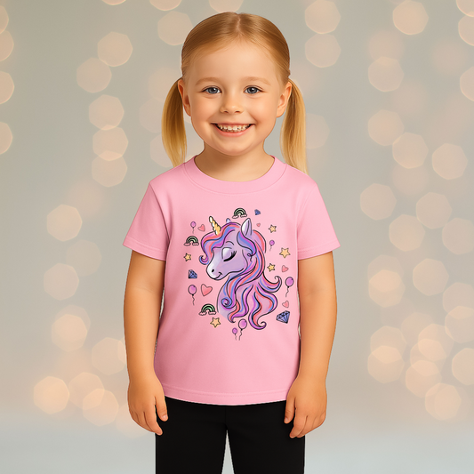 Girl's Tee - Unicorn