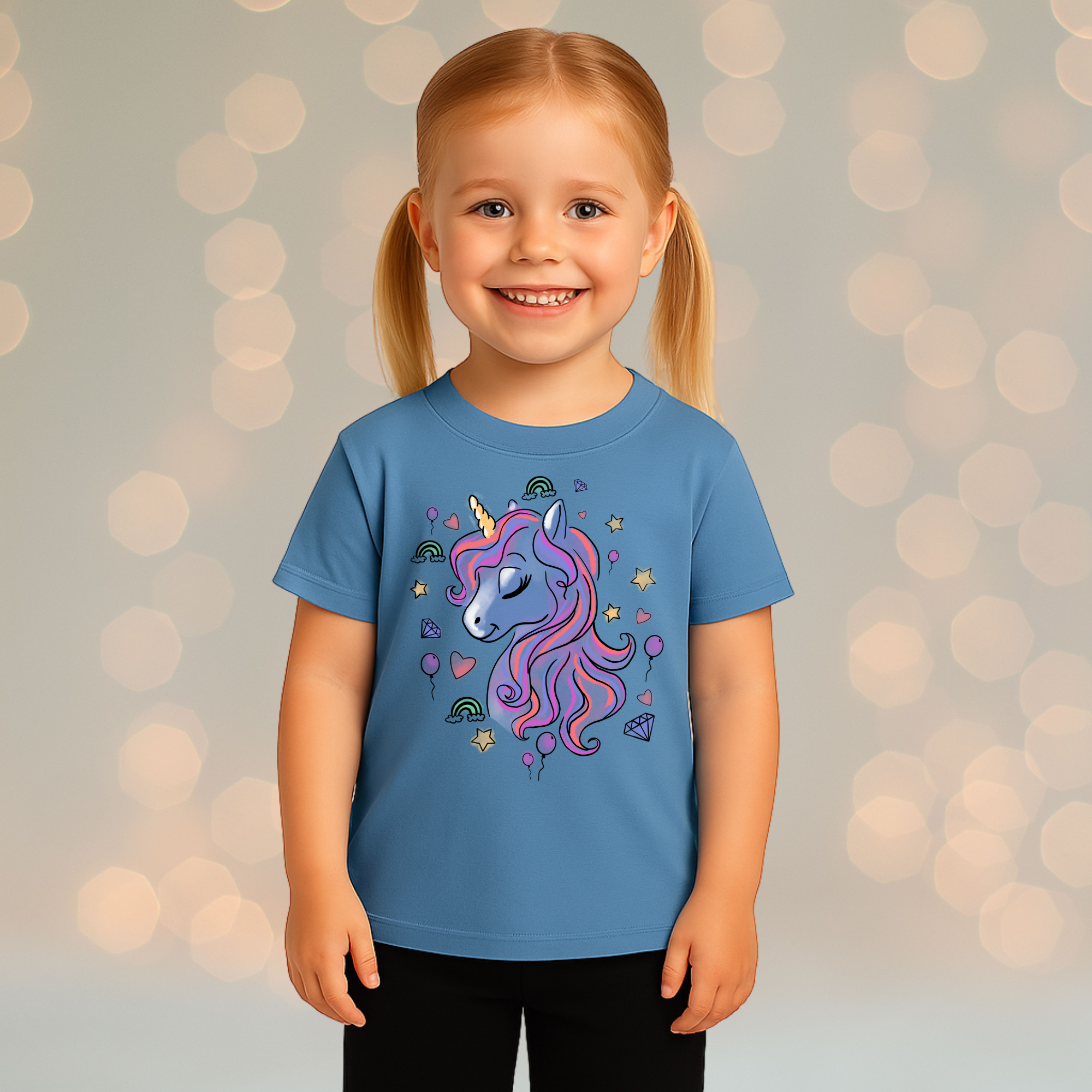 Girl's Tee - Unicorn
