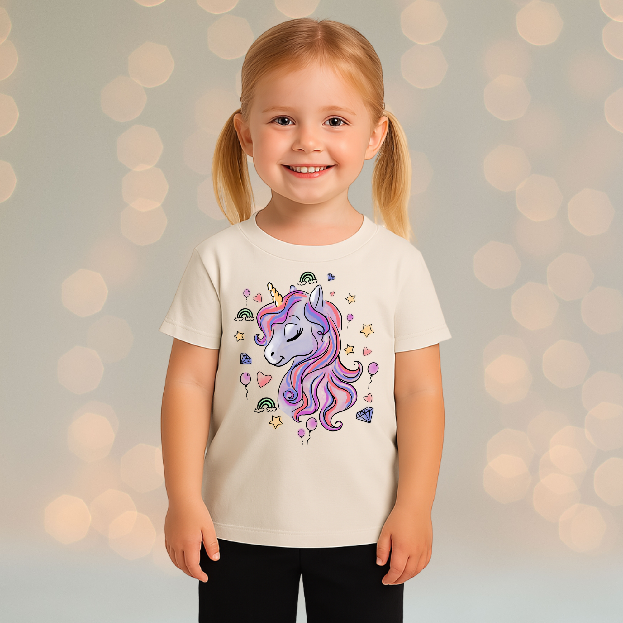 Girl's Tee - Unicorn