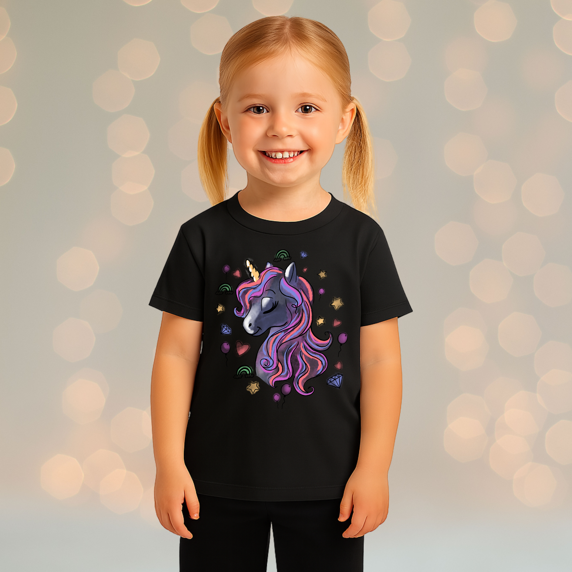 Girl's Tee - Unicorn