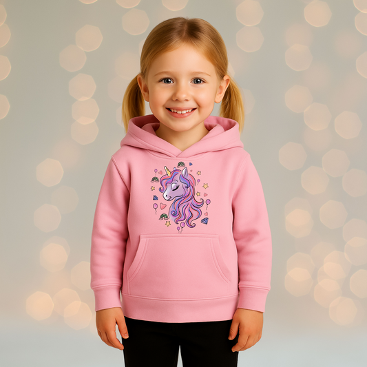 Girl's Tee - Unicorn Hood