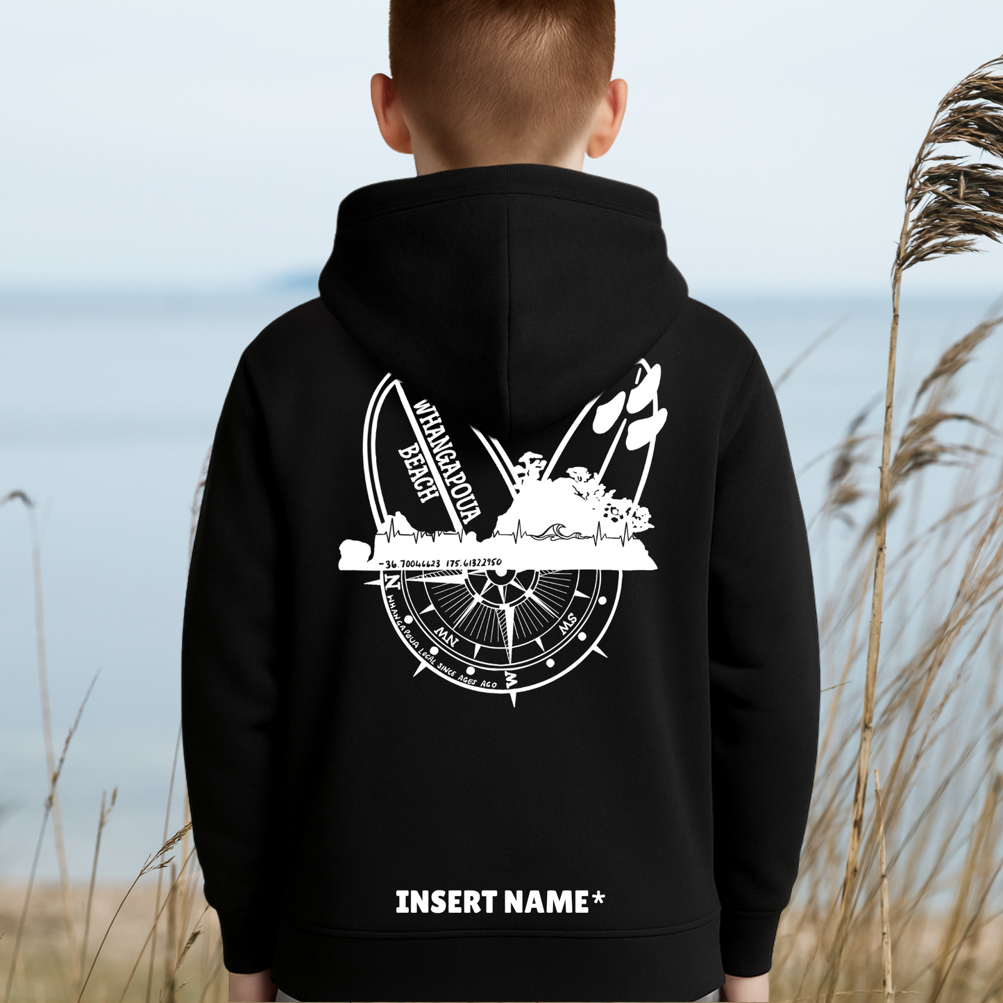 Whangapoua Beach - Boy's Hoodie