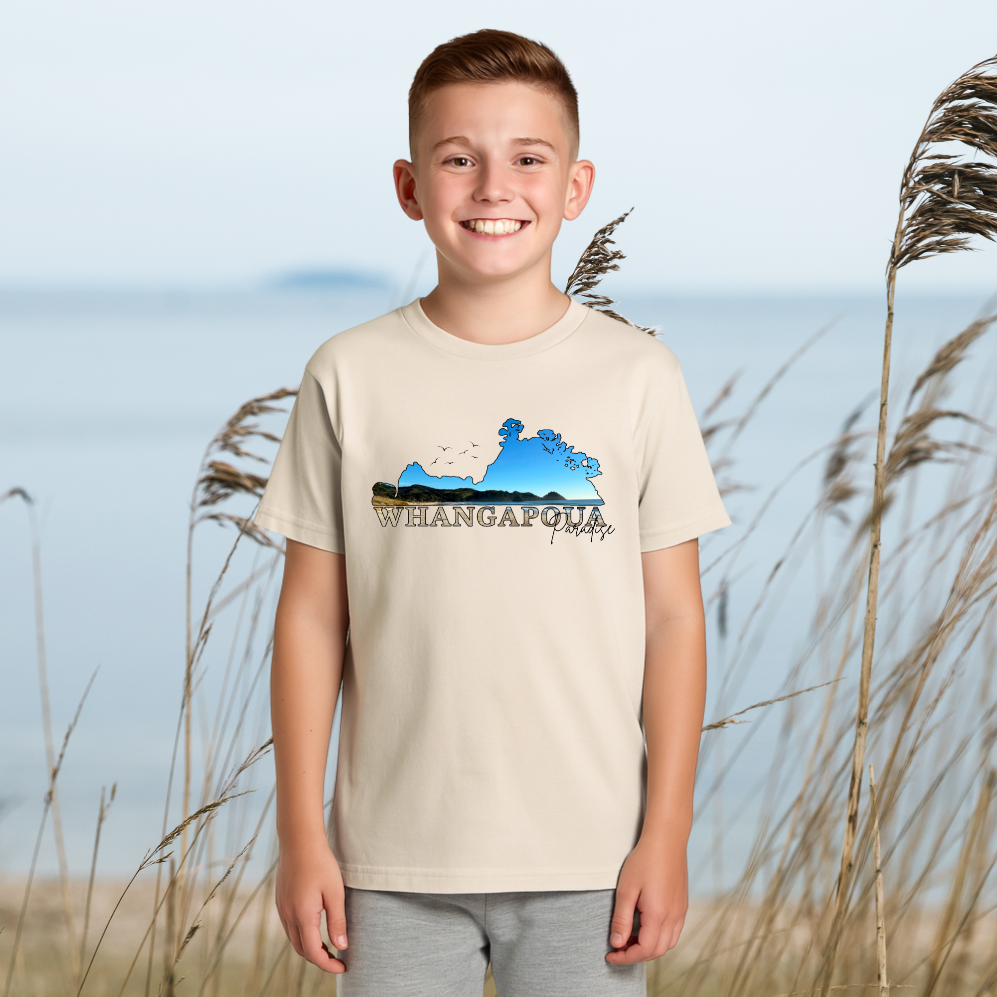 Whangapoua = Paradise - Boy's Tee